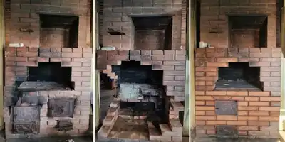 как мы проводим ремонт печи